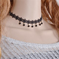 MYLOVE flower lace choker with beads